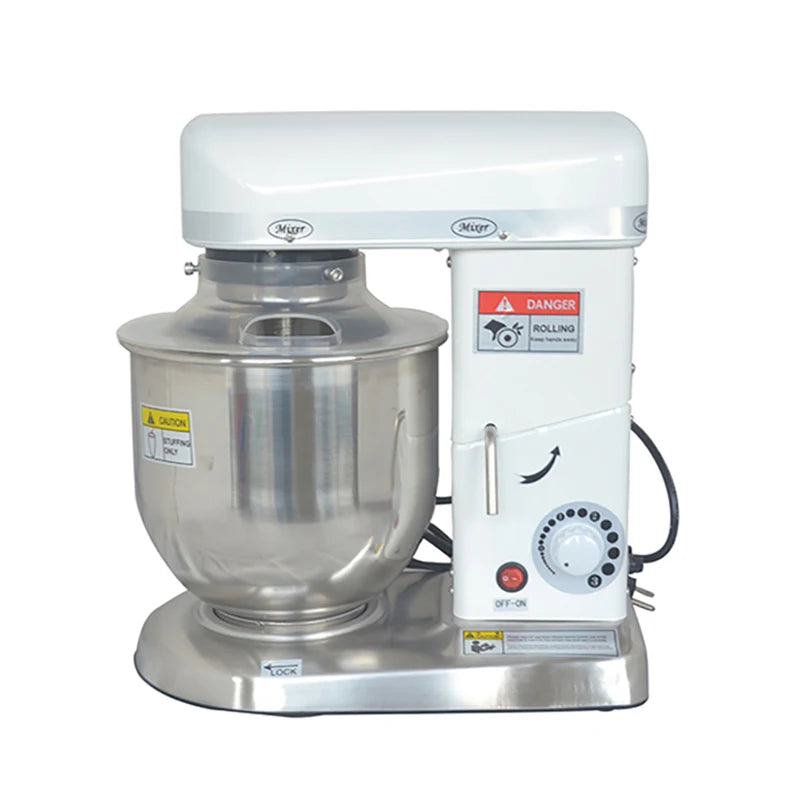 Vertical Kneader Mixing Bread Maker Food Mixer 220V 10L Blender Commercial Electric Kneading and Egg Beating Chef Machine