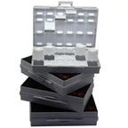 4pcs AideTek BOX-ALL-48 Compartment Empty Organizer Craft Beads Storage Enclosure SMD SMT Surface Mount Plastic Toolbox