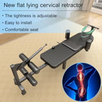 Fitness Full Body Traction Bed Massage Cervical Lumbar Traction Table with Stretch Decompression Machine for Tension Relief in