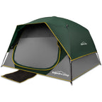 Tents 4 Person Camping Tent, Easy Setup Waterproof Family Tents for Camping, Portable Dome Tent for Outdoor Camping with Rainfly