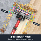 INSE N650 Cordless Vacuum Cleaner Powerful Suction 4-in-1 Stick Vacuum Cleaner Rechargeable Battery Up to 45mins Runtime