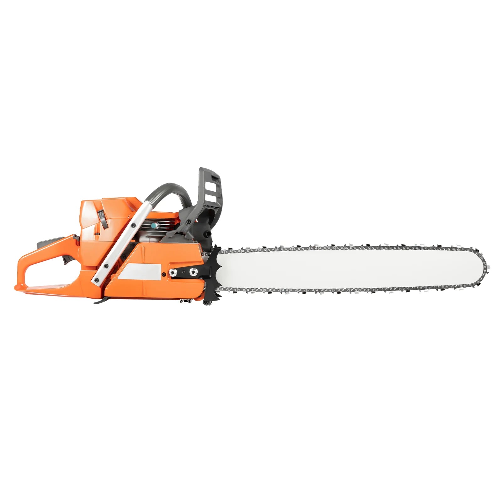 72CC 24 Inch Gas Chainsaw 2-Stroke Portable Gasoline Powered Chain Saw for Wood Cutting Tree Stump Trimming Tool