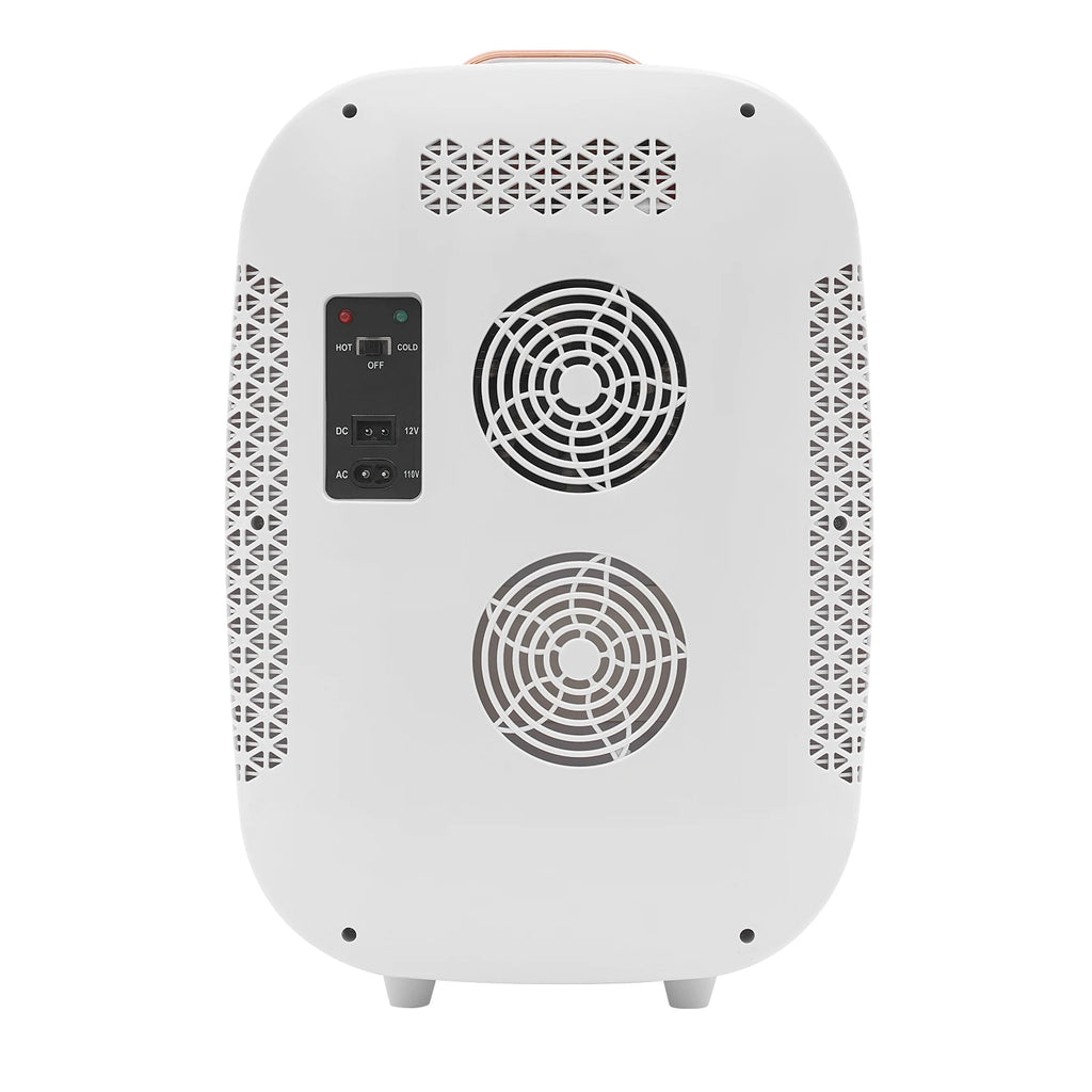 12 L Cosmetic Refrigerator, Beauty Fridge for Cosmetic Storage, for storing Facial Masks, Perfumes, Lipsticks, Makeup (White)
