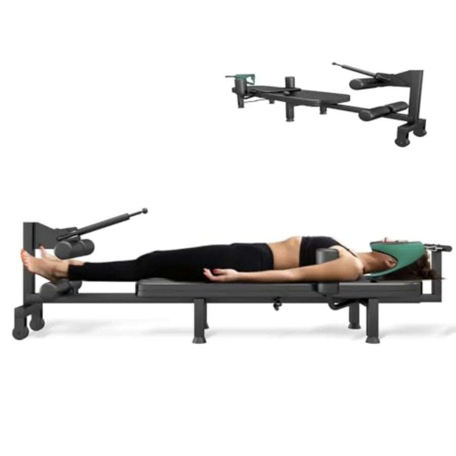 Fitness Full Body Traction Bed Massage Cervical Lumbar Traction Table with Stretch Decompression Machine for Tension Relief in