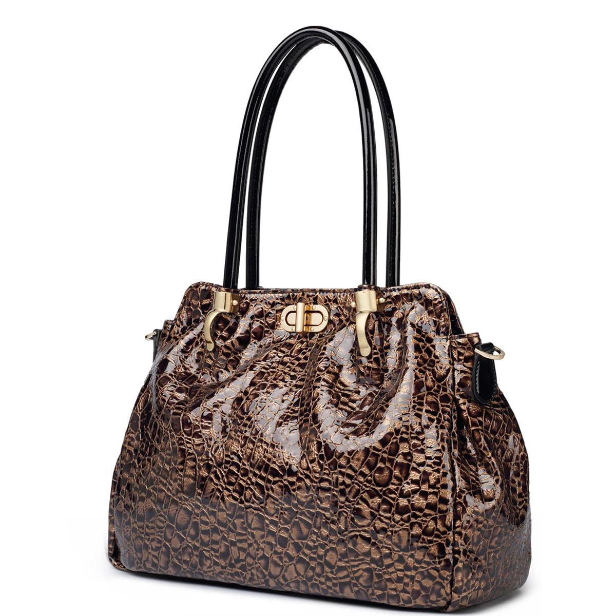 designer bag luxury woman genuine leather bag woman Leopard print ladies handbags Large Capacity soft leather shoulder bag