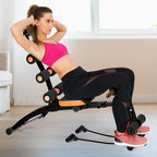 Six-In-One Multifunctional Ad Abdominal Machine For Waist Support And Sit-Ups, Home Fitness Equipment