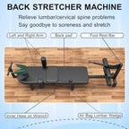 Fitness Full Body Traction Bed Massage Cervical Lumbar Traction Table with Stretch Decompression Machine for Tension Relief in