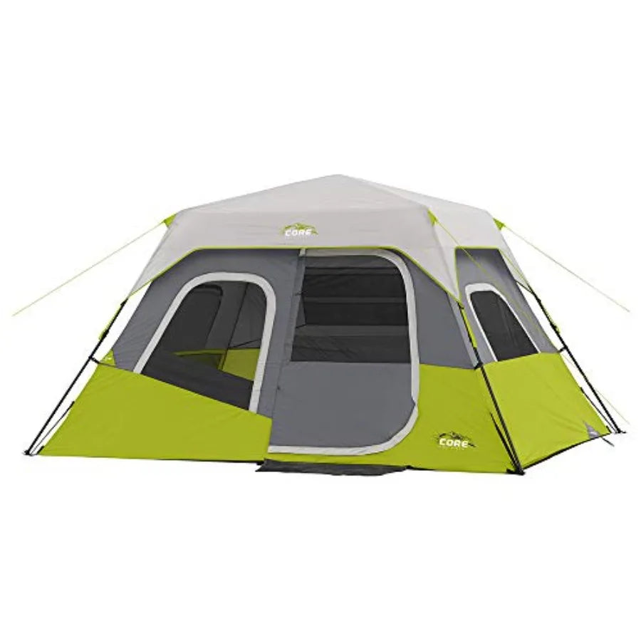 Instant Cabin Tents 6 Person/ 9 Person/ 10 Person/ 12 Person Family Cabin Multi Room Pop Up Tents Car Camping Included Storage