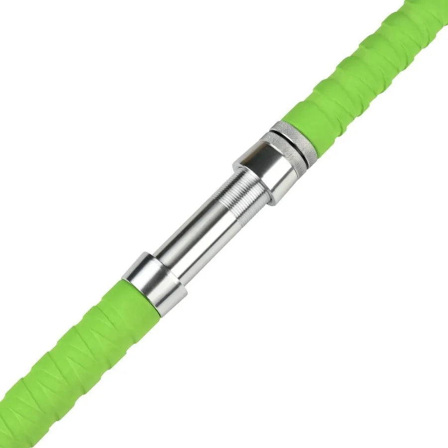 Catfish Fishing Rods 10' TwoPiece Glow in The Dark Catfishing Fishing Pole for Heavy Duty Spinning Rods with En