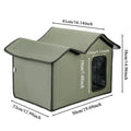 Cat House Waterproof Outdoor Winter Warm Pet Cat Cave Sleeping Beds Tent Home Foldable and Washable for Small Dog Puppy Supplies