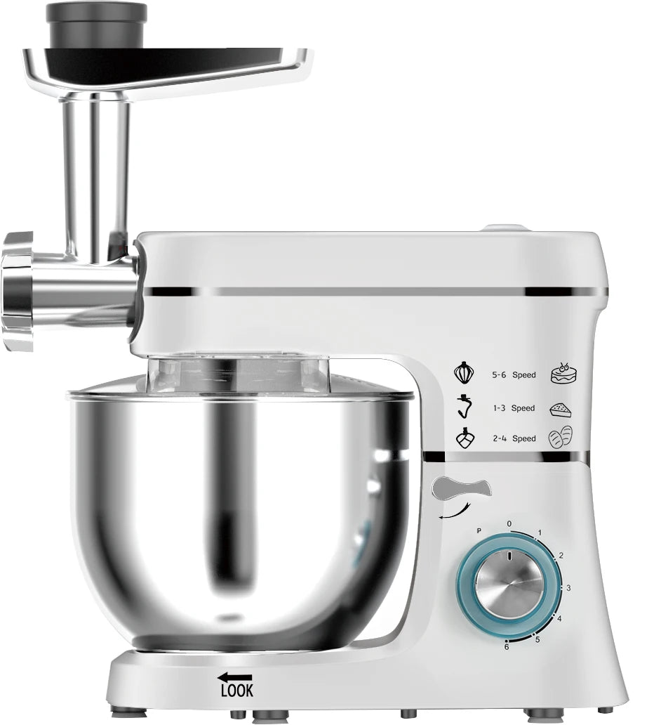 Hot Selling Large Capacity Cake Bread Food Mixer Kitchen Appliances Kitchen Robot Dough Stand Mixer