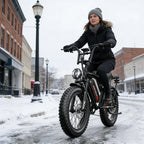 2000w Electric Bicycle,48v 20 Inch Ebike,adjustable Front Brake Seat,for Both Men Women Snowy Conditions Cycling Electric Bike