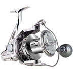 Spinning Reel 8000 10000 12000 Aluminum Frame Surf Fishing Reels Carbon Fiber 55LB Power Drag Heavy Long Casting Inshore Saltwa
