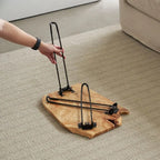 Collection Live Edge Coffee Table, Small Coffee Table, Foldable Lightweight Side Table, Natural Wood Coffee Table, Live Edge Tab