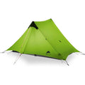 2 Person Tent Hiking Ultralight Camping Tent Professional 15D Silnylon Rodless Trekking Pole Tent Waterproof Backpackin