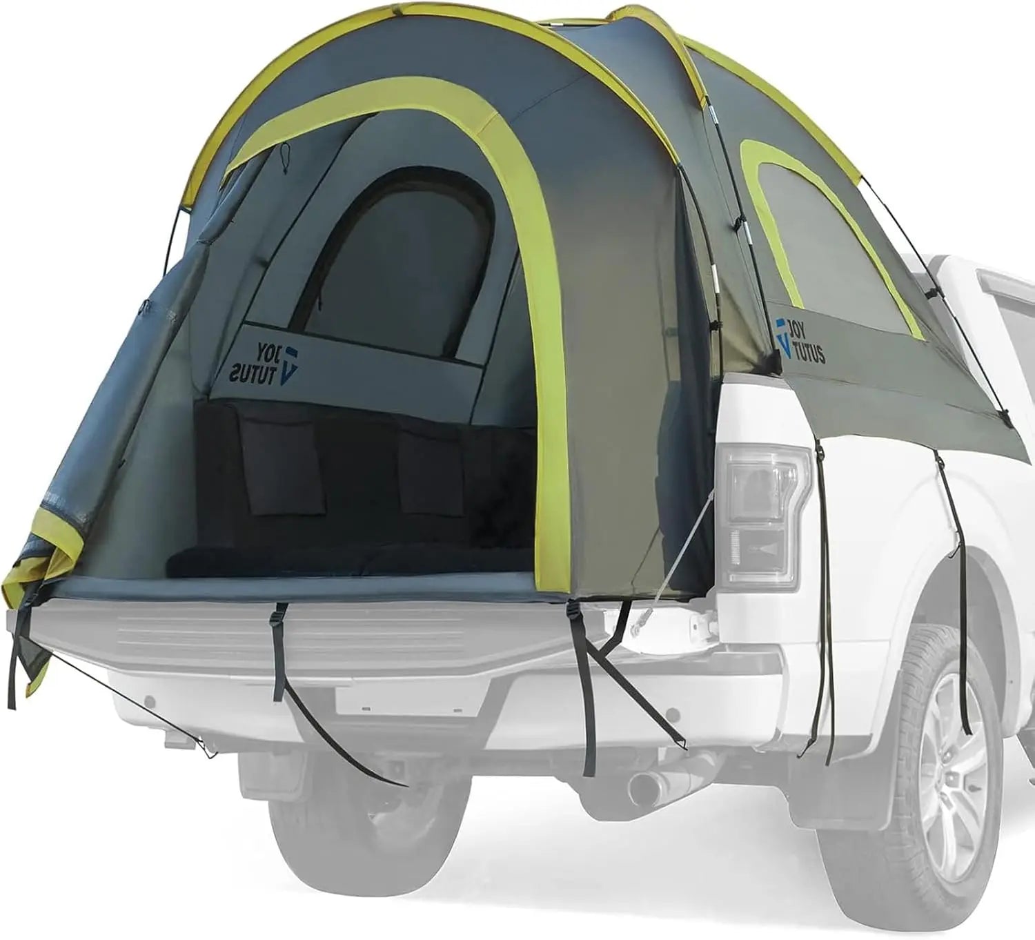 Waterproof Double-Layer Truck Bed Tent for 2, Fits 5.5'-5.8' Pickups, Portable Camping Gear