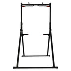 Power Tower Dip Station Adjustable Height Pull Up & Dip Station Multi-Function Home Strength Training Fitness Workout Station