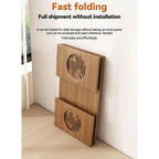 Folding Coffee Table, Low Coffee Table for Sitting on The Floor, Japanese Floor Table No Assembly Small Coffee Tables for Living