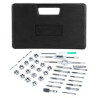 M3- Screw Nut Tap and Die Set with Wrenches and Thread Gauge Heavy Duty Hand Tools Tap and Die Set