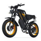 COSWHEEL GT20 Pro Dual motors E-Mountain bike 48V 25+15Ah Dual batteries Dual suspension 20" Fat Tire Off-Road Adult E-bike