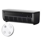 Wall-Mounted Air Cooling Fan Adjustable Wind 3 Speeds Table Fan Rechargeable Fan Remote Control for Home Kitchen Bedroom Office
