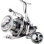 Spinning Reel 8000 10000 12000 Aluminum Frame Surf Fishing Reels Carbon Fiber 55LB Power Drag Heavy Long Casting Inshore Saltwa