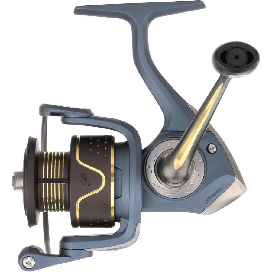 President Spinning Fishing Reel for Anglers Seeking Precision and Durability in Freshwater and Saltwater Environments Featuring