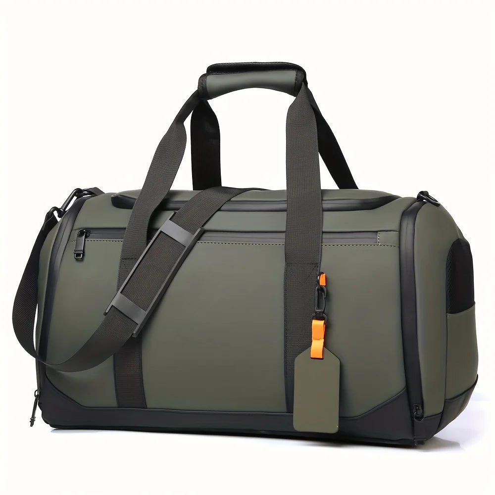 Large Capacity Travel Duffel Bag - Durable Oxford Cloth, Spacious & Stylish Overnight Sports Gym Bag with Multiple  good