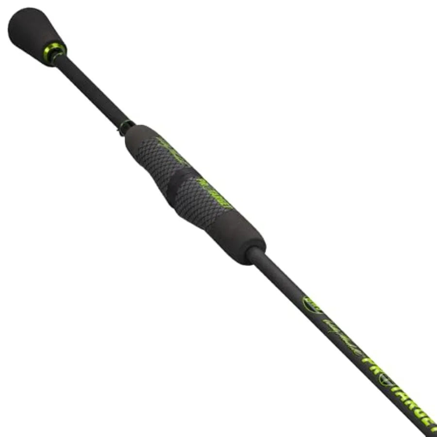 Wally Marshall Pro Target Series Spinning Fishing Rod IM8 Graphite Blank with Winn DriTac Split Grip Handle for Precision Casti