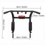 WallMounted PullUp Bar HeavyDuty Indoor Horizontal Bar for Home Gym, ChinUp, Punching Bag, and Exercise Equipment Adjustable amp