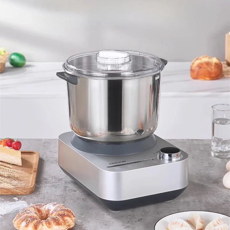 Automatic Small Dough Mixer - Home & Commercial Chef Machine, 2000W Power for Kneading & Constant Temperature Fermentation