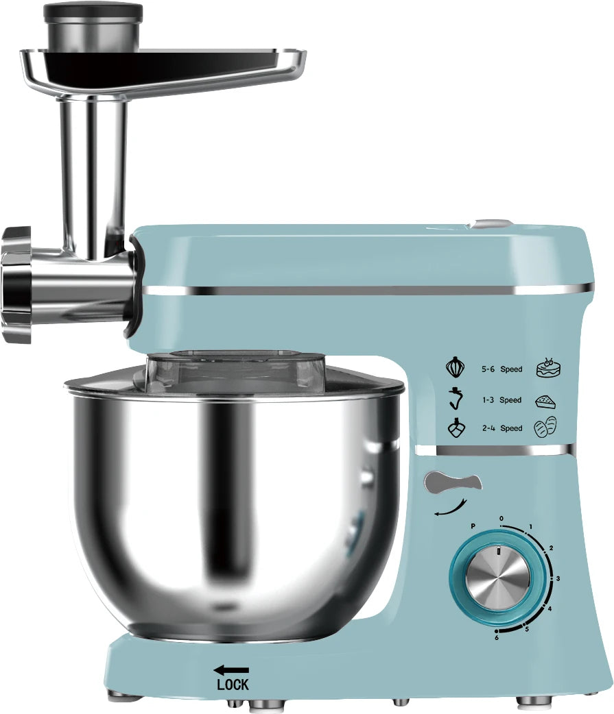 Hot Selling Large Capacity Cake Bread Food Mixer Kitchen Appliances Kitchen Robot Dough Stand Mixer