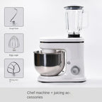 220V 8L Capacity Dough Mixer, Automatic Mixing and Kneading, Household Cream Beater, All-In-One Kitchen Assistant A