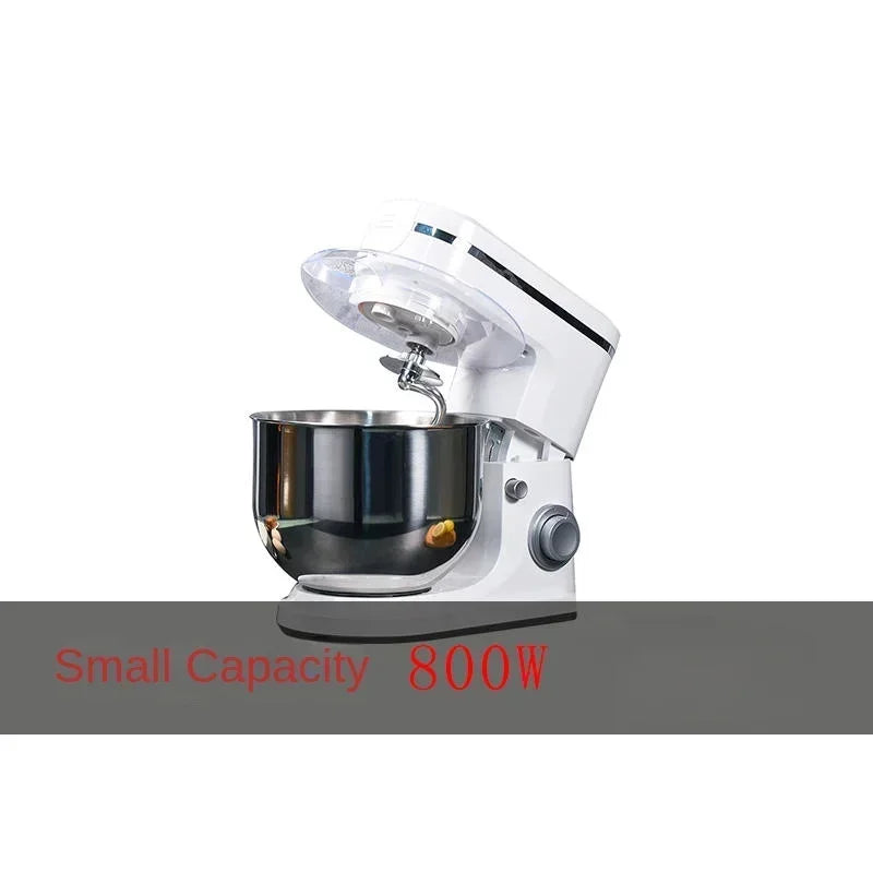 220V 8L Capacity Dough Mixer, Automatic Mixing and Kneading, Household Cream Beater, All-In-One Kitchen Assistant A
