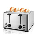 Toaster 4-slice Breakfast Toaster Fully Automatic Home Use Toast Bread Roaster Breakfast Machine