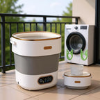 Portable Washing Machine, Mini Washer and Spin-Dryer with Hanging, 16L Capacity for Small Laundry, Ideal for Underwear, Baby Clo