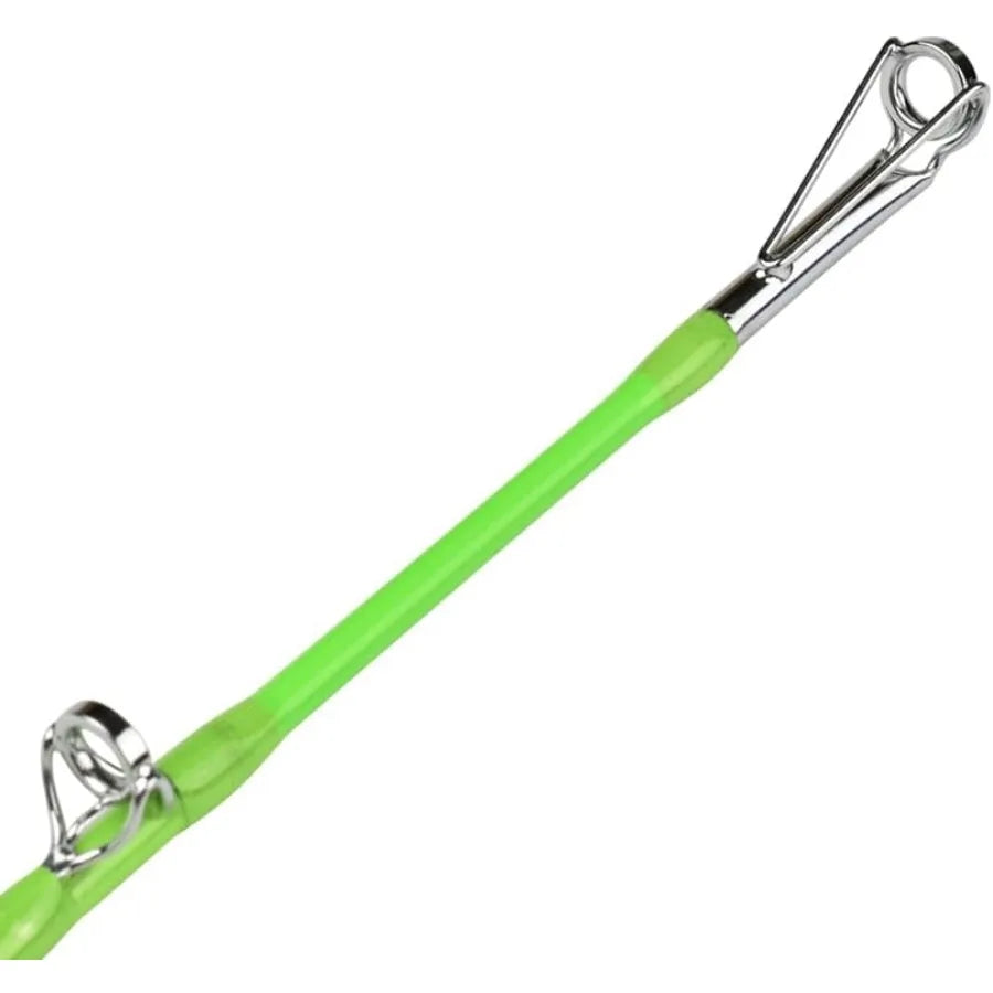 Catfish Fishing Rods 10' TwoPiece Glow in The Dark Catfishing Fishing Pole for Heavy Duty Spinning Rods with En