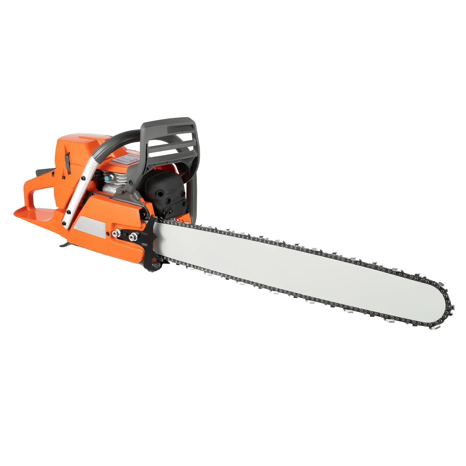 Gasoline Chain Saw, Gas ChainSaw, 24 Inch 72cc Powerful Wood Cutting Machine, Alloy Guide Bar, Heavy Duty Logging Tool