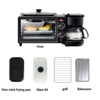 New Upgrade110V/220V Household Multi-Function Breakfast Machine Kitchen Coffee Omelette Machine Automatic Toaster Multi-Function