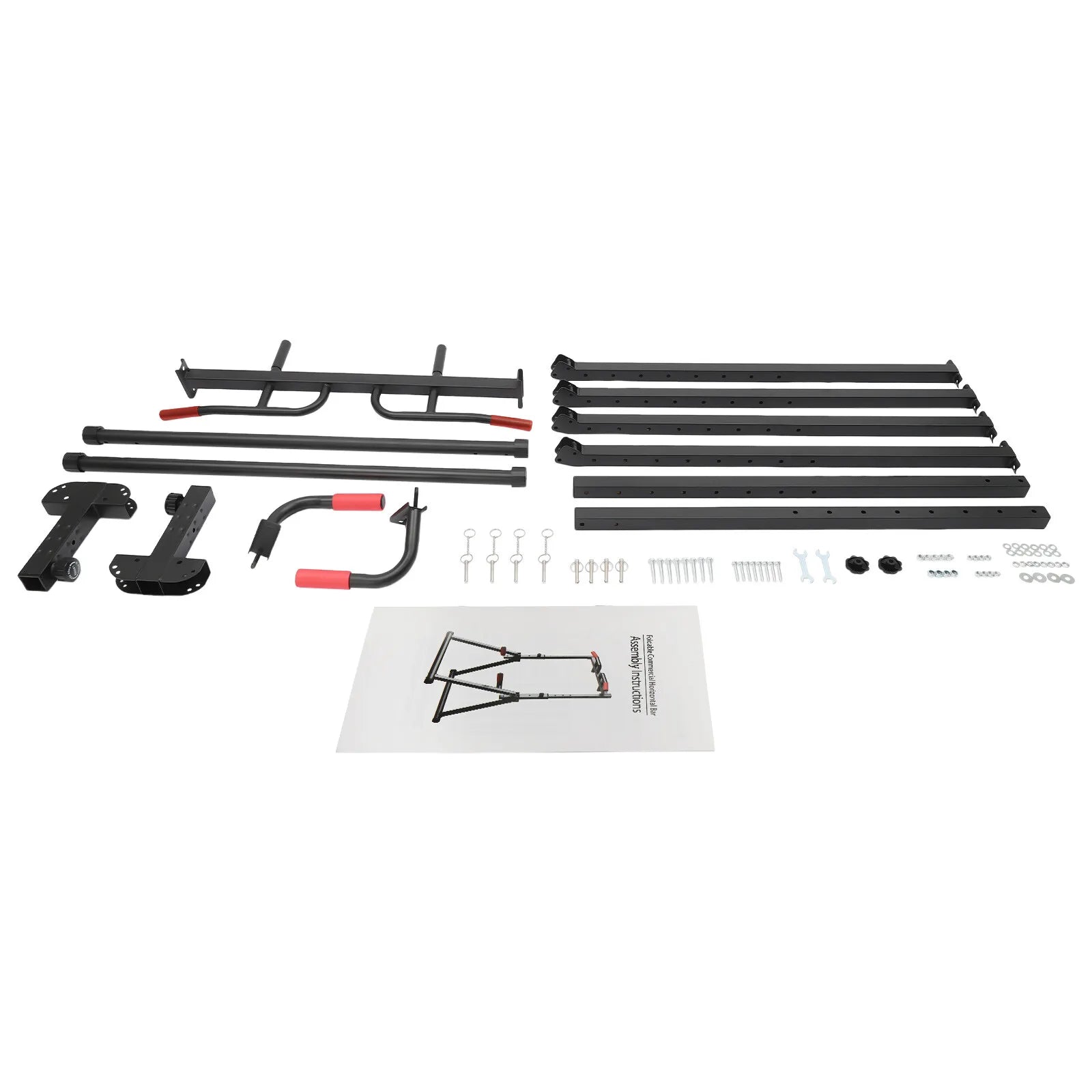 Power Tower Dip Station Adjustable Height Pull Up & Dip Station Multi-Function Home Strength Training Fitness Workout Station