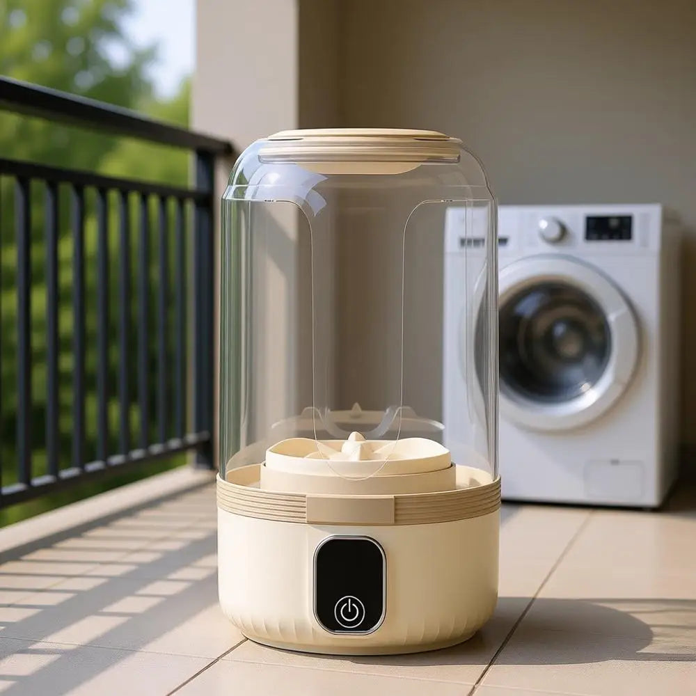 Portable Washing Machine for Deep Cleaning Small Laundry Items