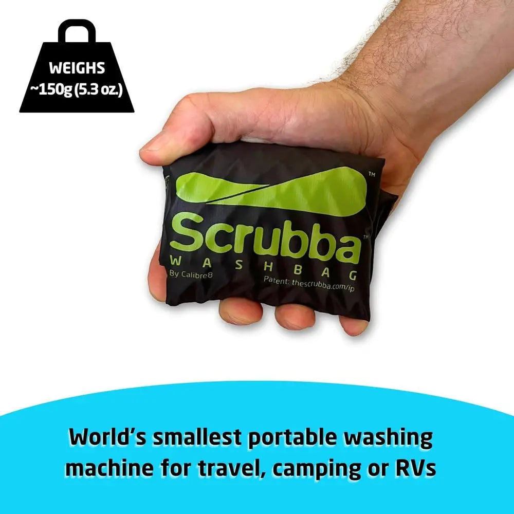 Portable Washing Machine - Lightweight Manual for Travel, Camping, Laundry, Baby Clothes - 5.3 oz.
