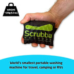 Portable Washing Machine - Lightweight Manual for Travel, Camping, Laundry, Baby Clothes - 5.3 oz.