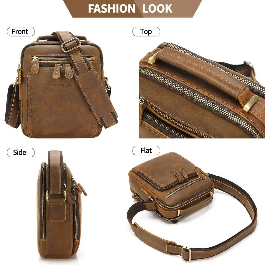 Messenger Bag for Men, Man Purse Crossbody Bags for Work Business