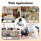 Powerful 40L Carpet Cleaning Machine & Floor Vacuum Cleaner, 110V Professional Heavy-Duty for Home Commercial Use