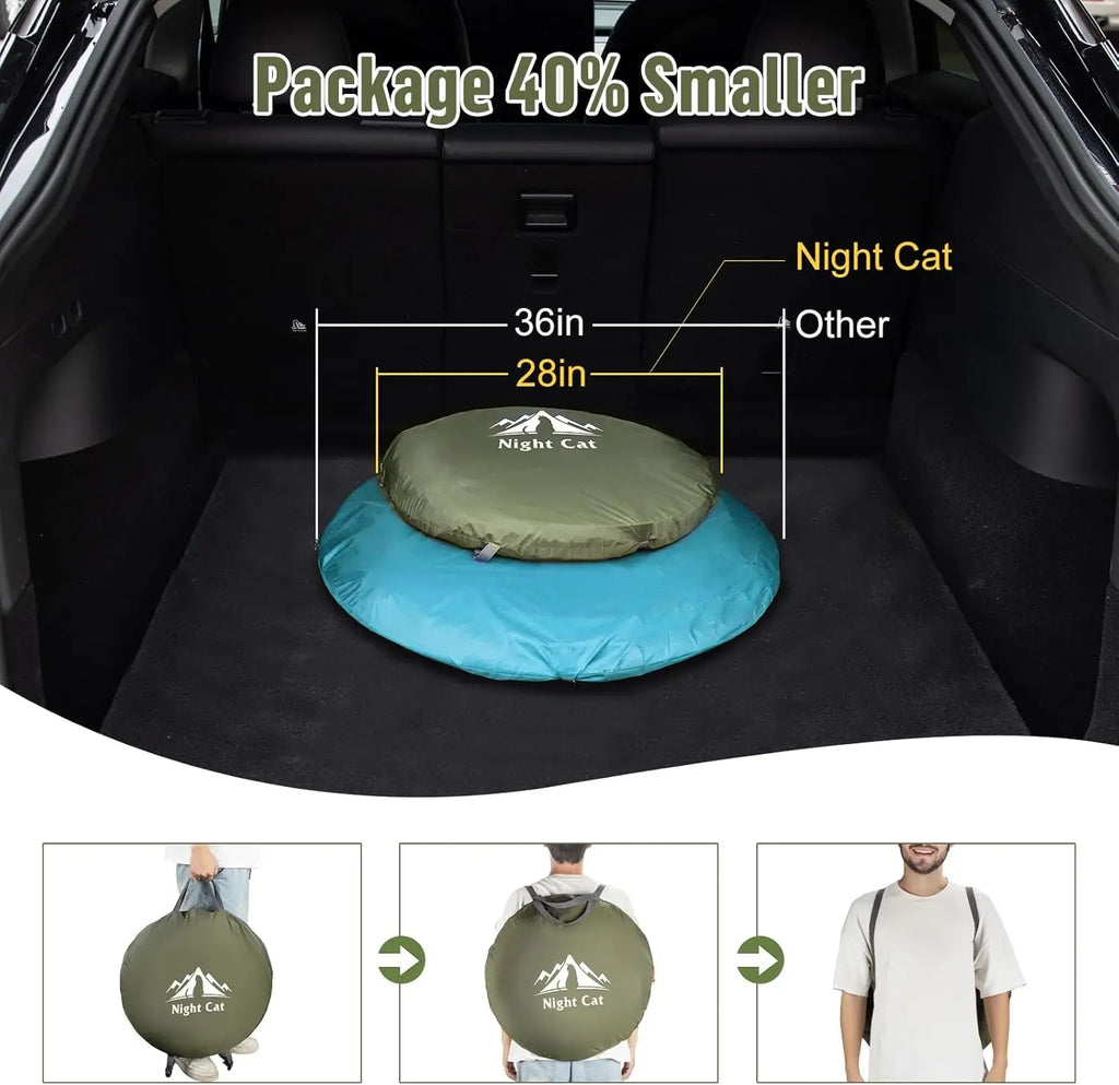 2-Person Pop-Up Camping Tent: Waterproof, Instant Setup, Family-Friendly for Outdoor Adventures