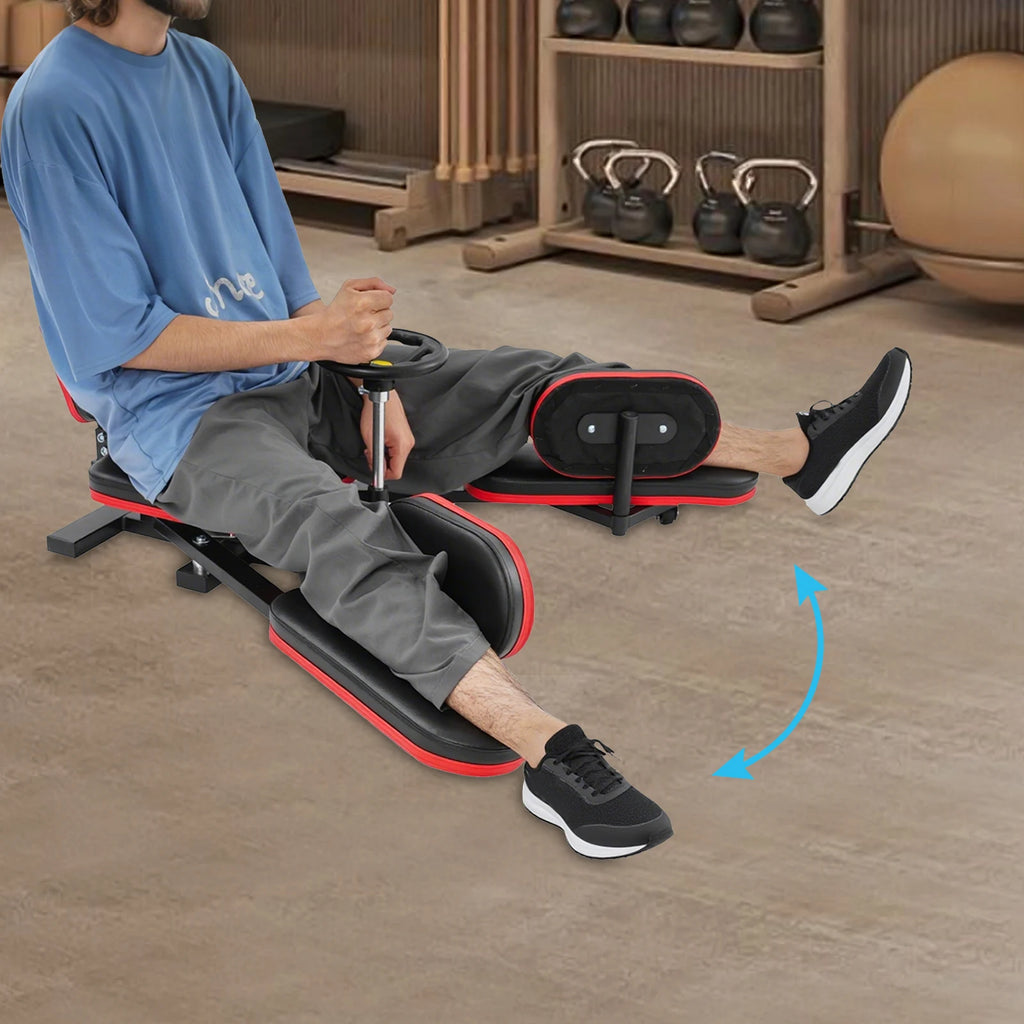 Leg Stretcher,Leg Stretch Machine, Heavy Duty Steel Frame Equipment Splits Machine, for Home Gym Split Machine Training Fitness