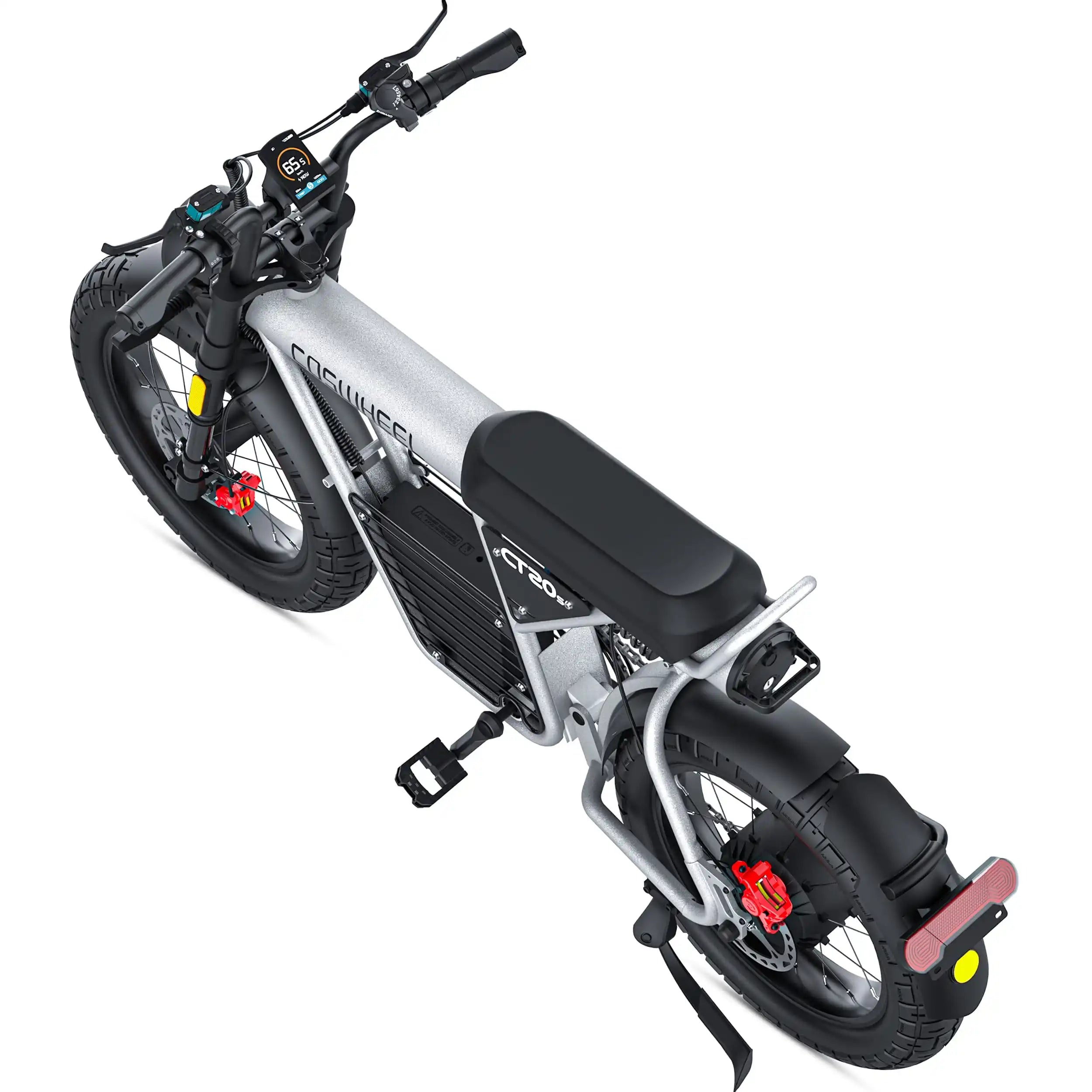 Coswheel GT20S adult E-bike 1500W 48V27.5Ah battery commute Electric Bike,20-inch Fat Tire E-Mountain bike