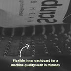 Portable Washing Machine - Lightweight Manual for Travel, Camping, Laundry, Baby Clothes - 5.3 oz.