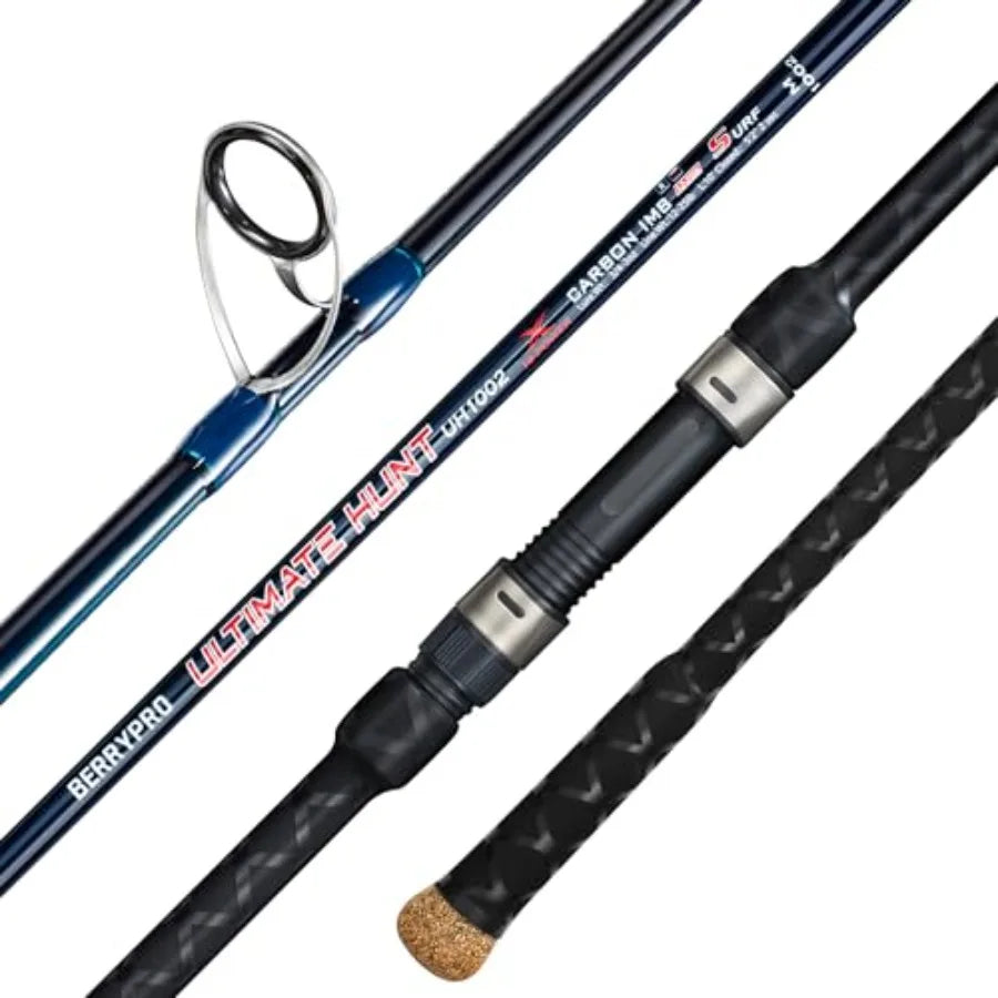Surf Spinning Rod Full Carbon Surf Fishing Rod with Fuji Guide for Beach and Pier Fishing LongRange Casting Performanc